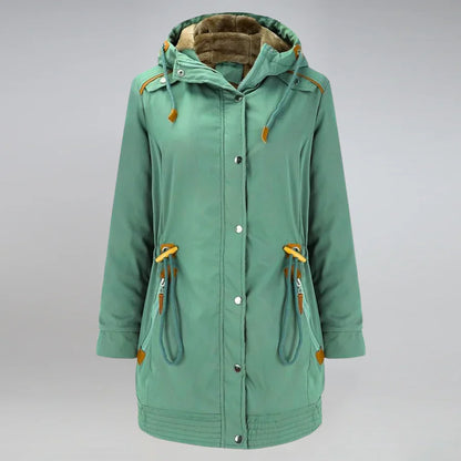 Warm Women's Waterproof Parka Jacket