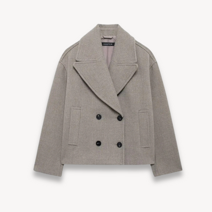 Stylish Women's Coat Peacoat Modern
