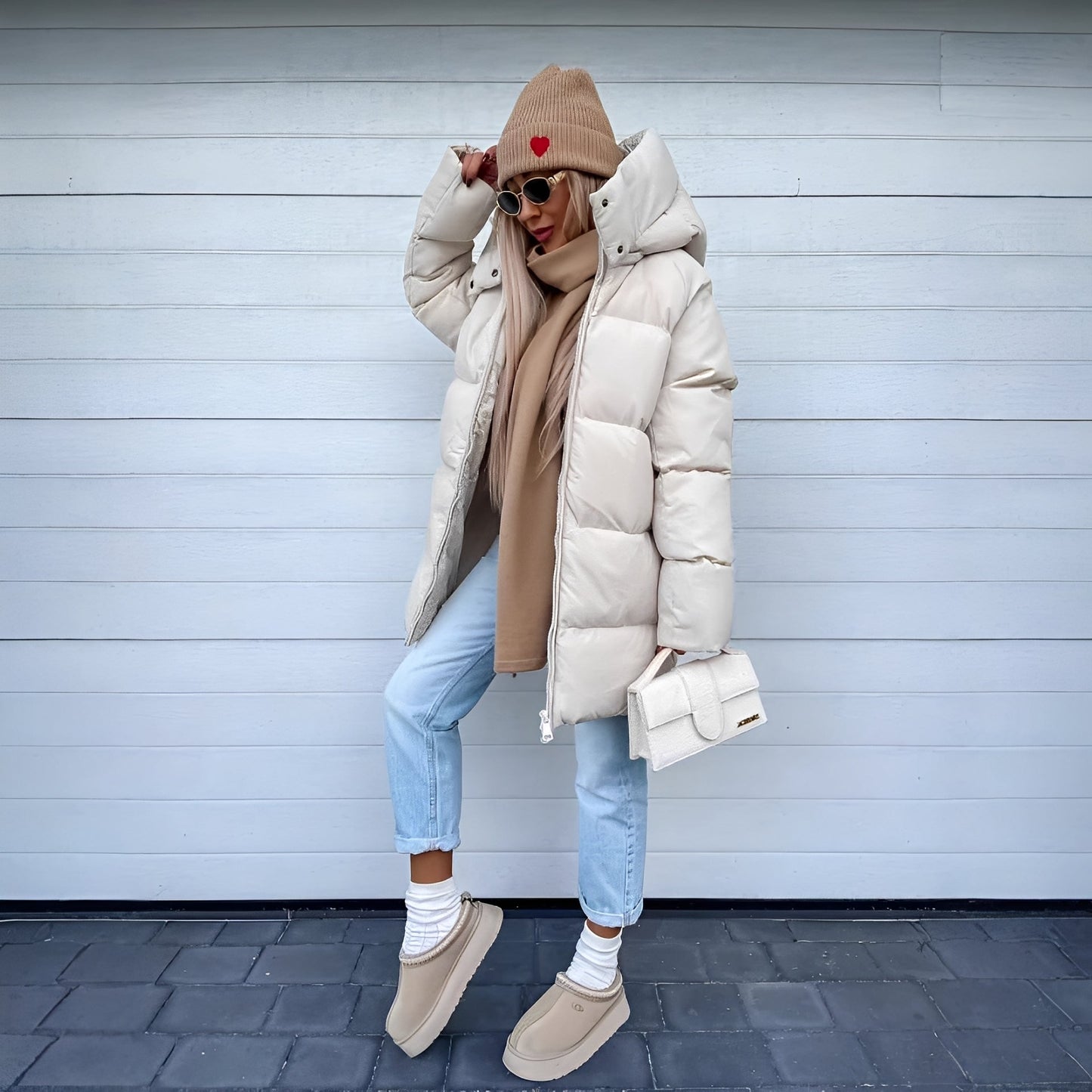 Stylish Women's Parka Jacket Elegant