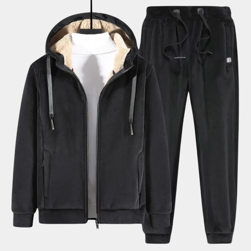 Comfortable Men's Reversible Tracksuit with Drawstring