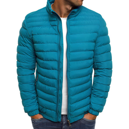 Herren Daunenjacke Warm Lässig - IdealeKleiden