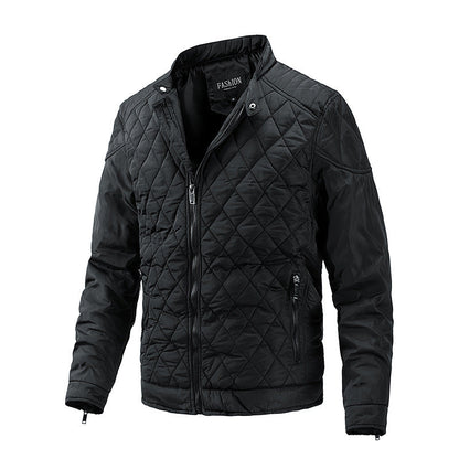 Men's Quilted Jacket Stylish Versatile