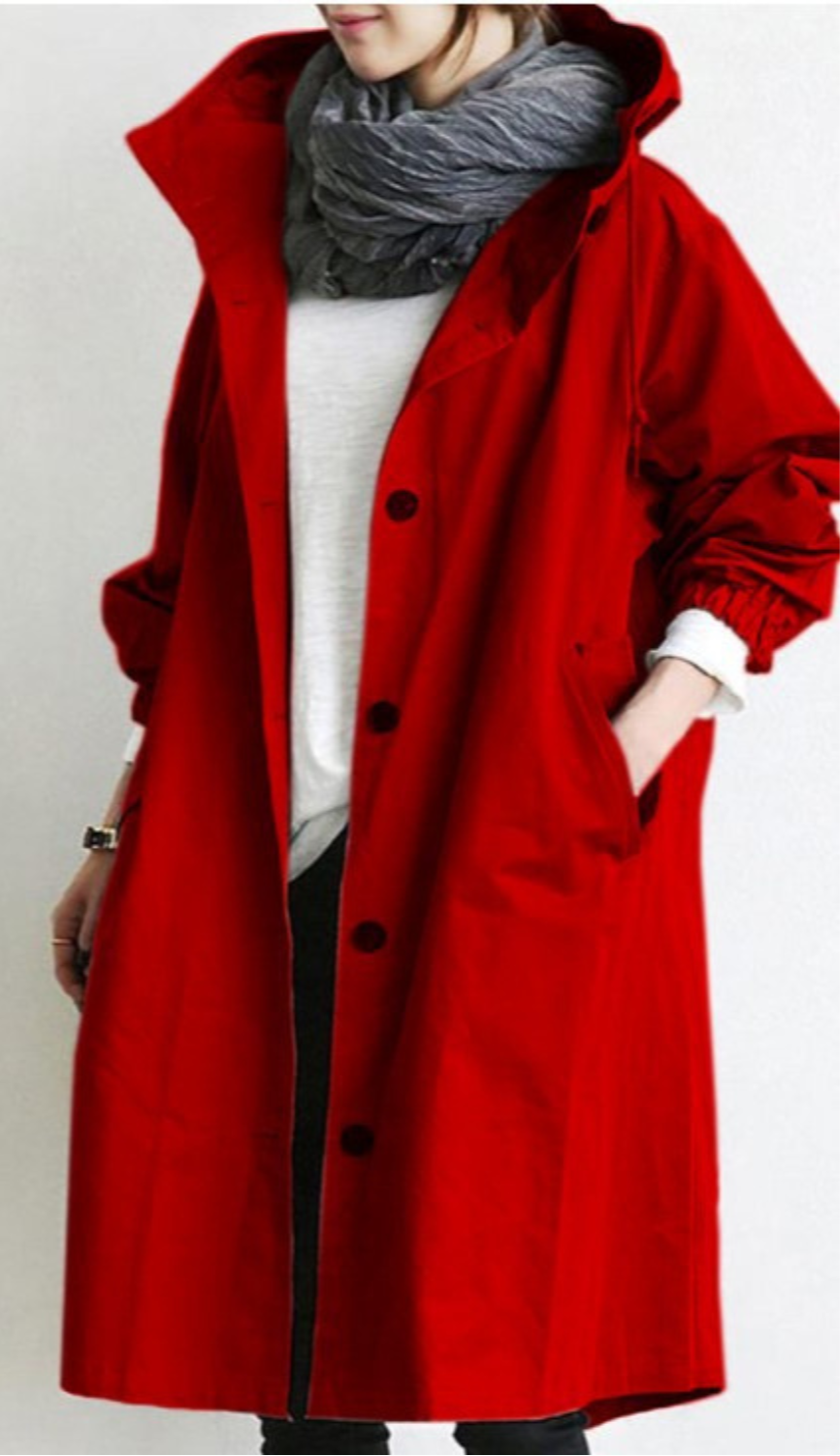 Women's Trench Coat Waterproof Practical