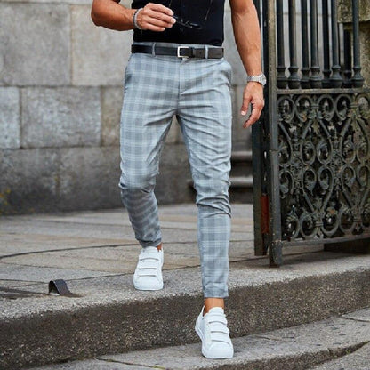 Lucas - Stylish Checked Trousers for Men