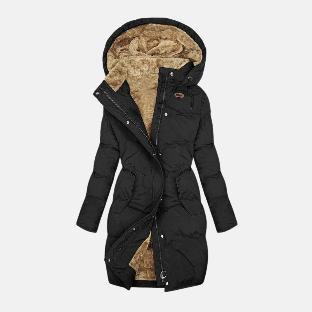 Winter Coat Insulated Padded Adjustable Hood