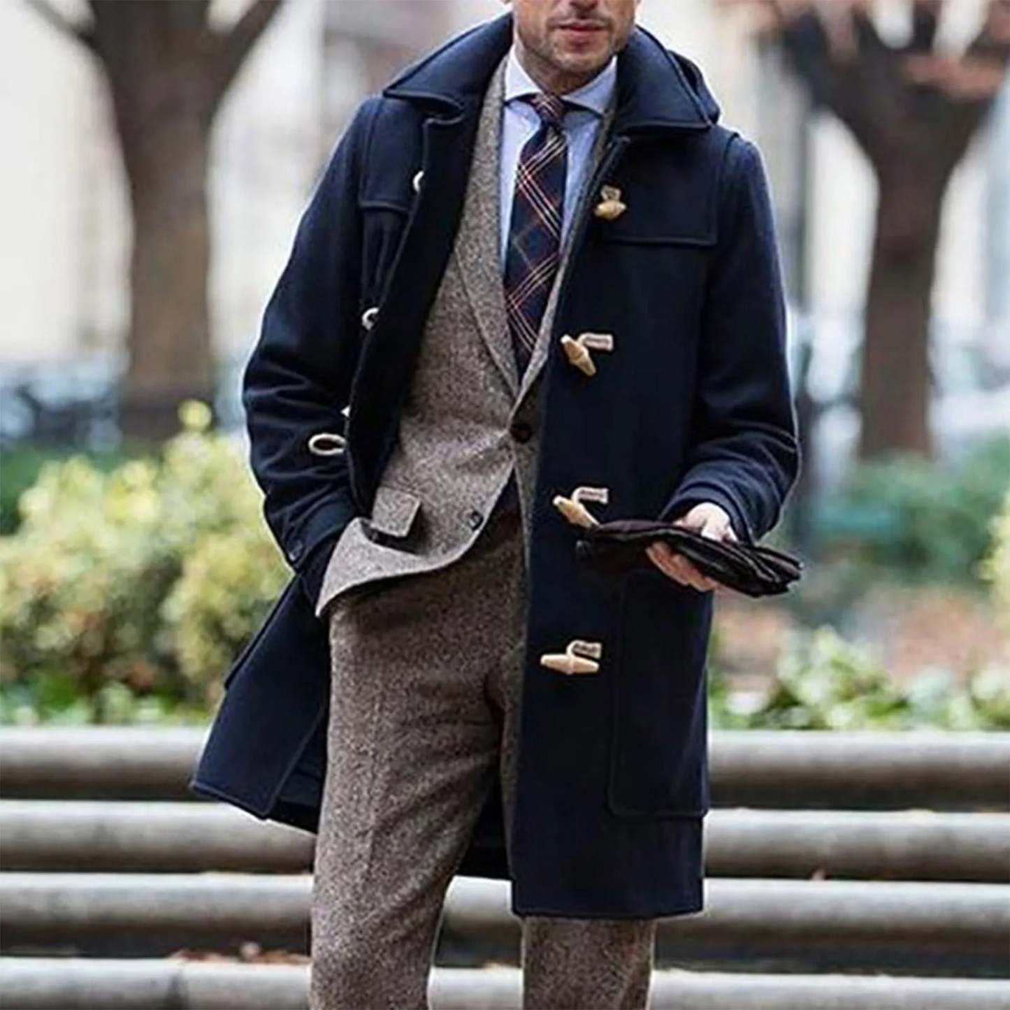 Men's Classic Elegant Wool Coat