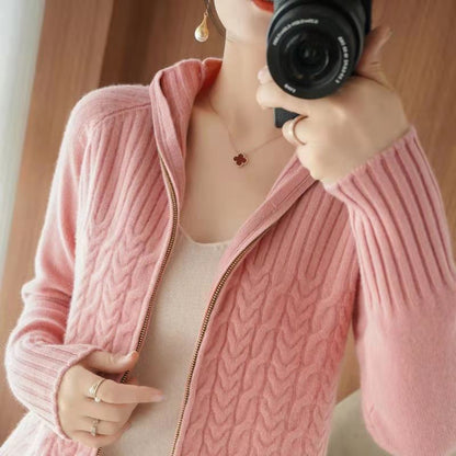 Women's Cashmere Cardigan Soft Elegant