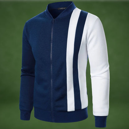 Athletic Sweatshirt Zipper Polyester Mix