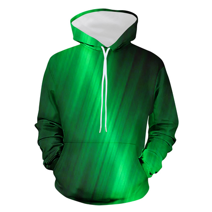 Men's Striped Knitted Hoodie