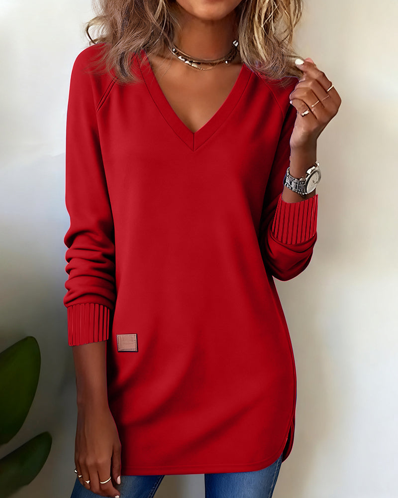 Elegant Dress V-neck Chic Design