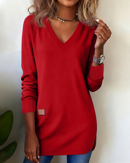 Elegant Dress V-neck Chic Design