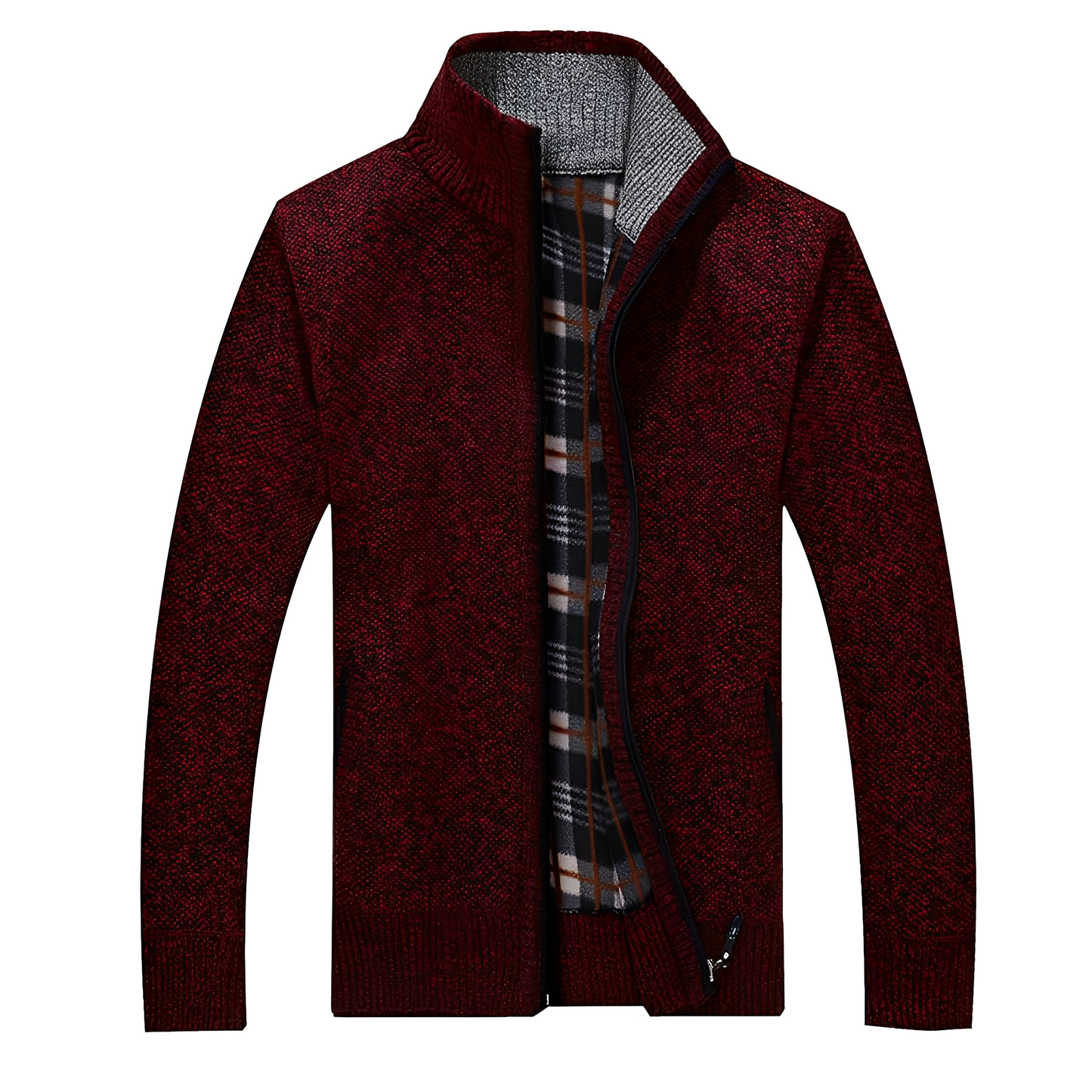 Stylish Men's Cardigan Soft Fleece