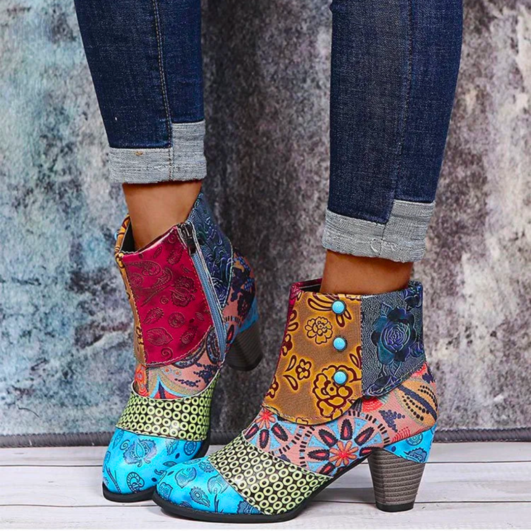 Women's Retro Waterproof Boots