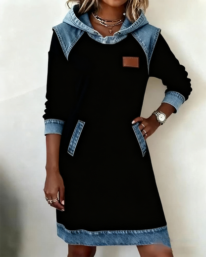 Stylish Dresses With Contrast Stripes