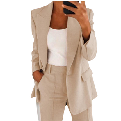 Women's Autumn Dress | Stylish 2-Piece Outfit Set