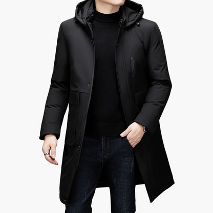 Men's Winter Jacket Hooded Stylish Warm
