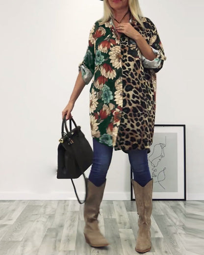 Stylish Shirt Leopard Print Trendy