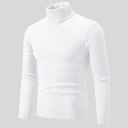 Stylish Men's Turtleneck Sweater Modern