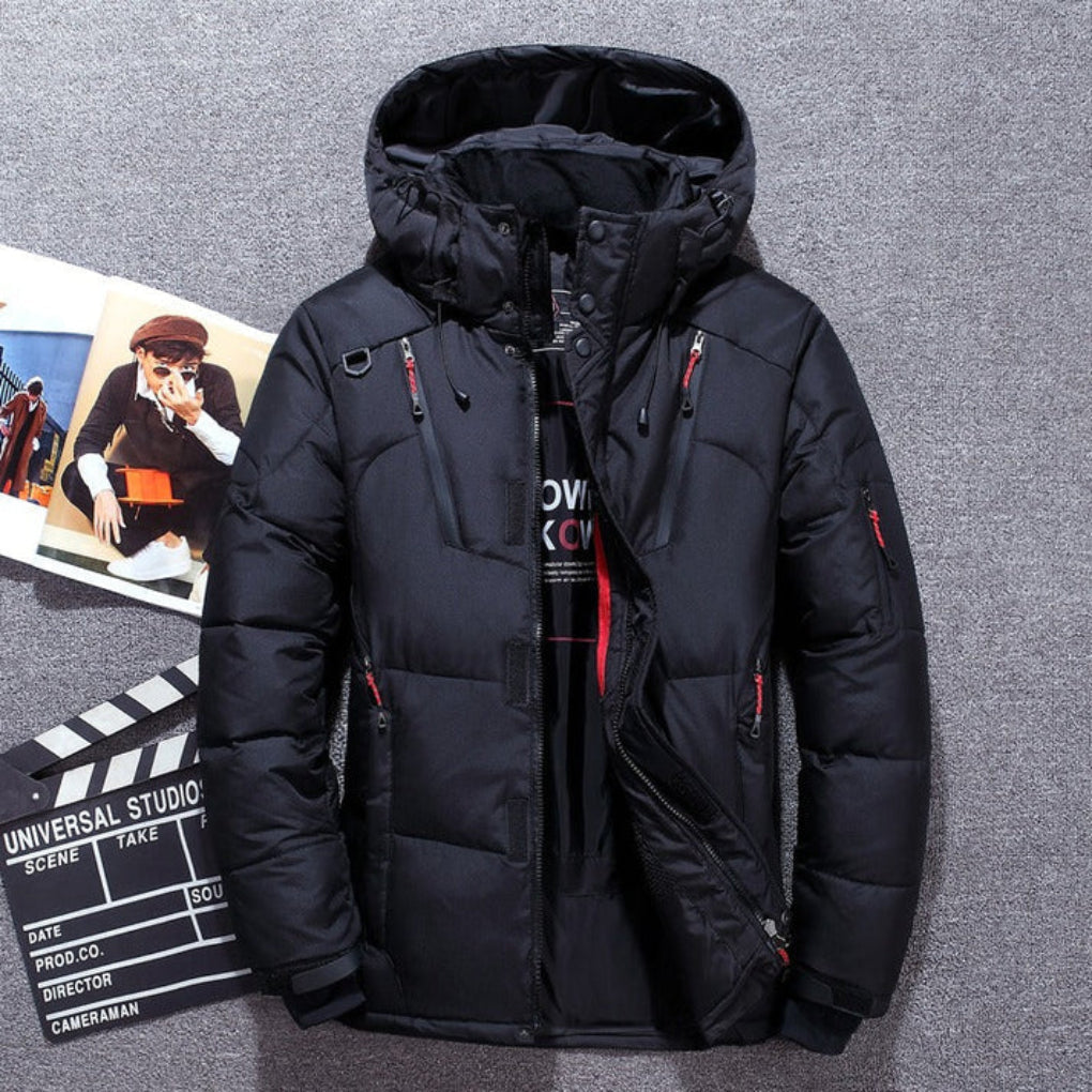 Stylish Down Jacket Elegant Warm