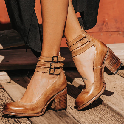 Elegant Leather Boots for Women
