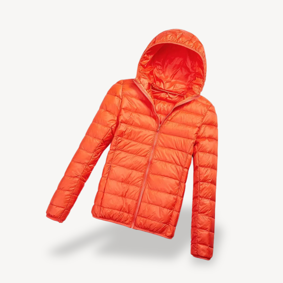 Lightweight Women's Hooded Puffer Jacket