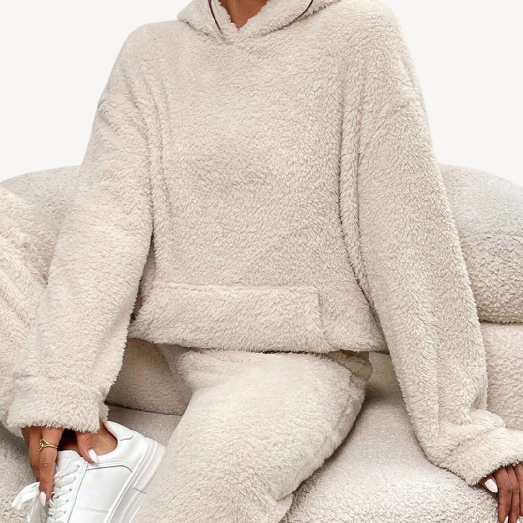 Women's Fleece Tracksuit Comfortable Sporty