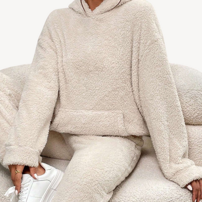 Women's Fleece Tracksuit Comfortable Sporty