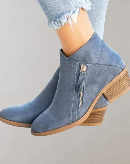 Bequeme Lederstiefel Orthopädisch - IdealeKleiden