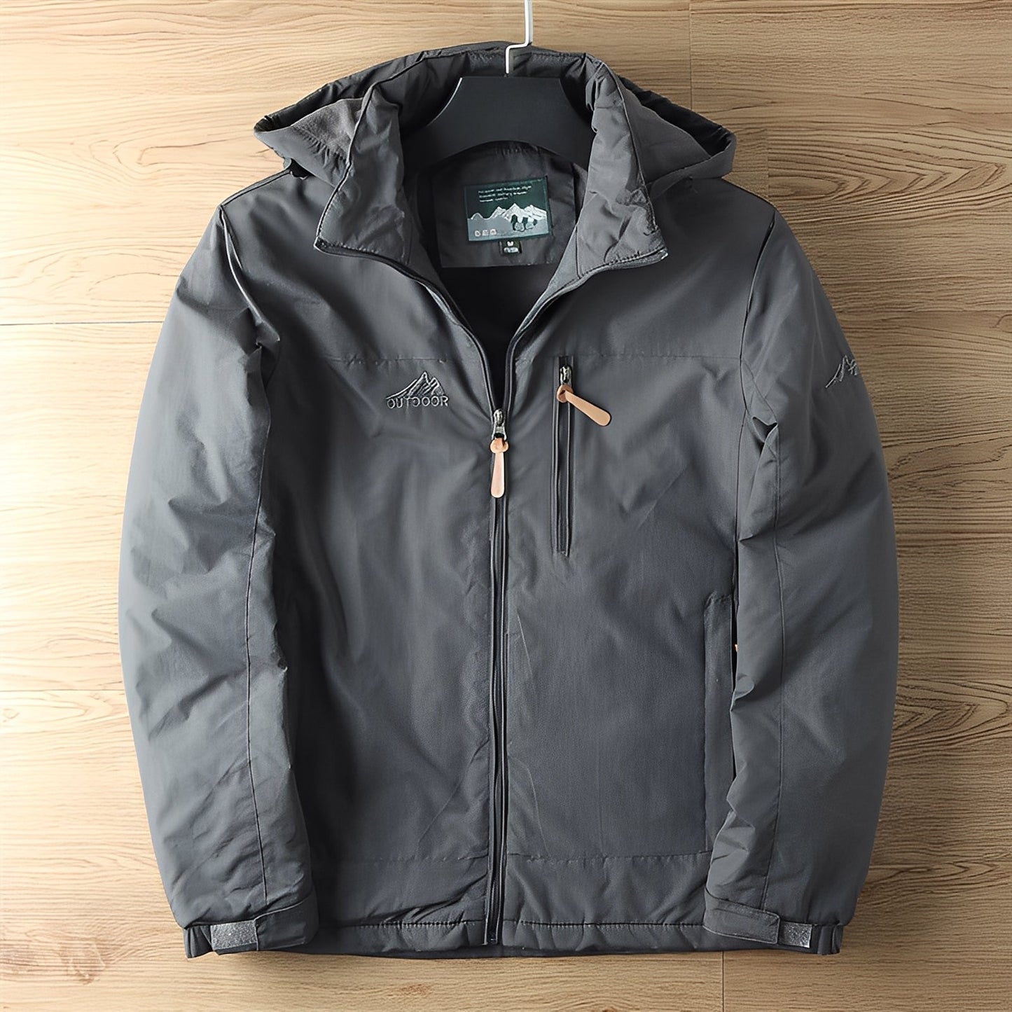 Men's Outdoor Jacket Warm Insulated Sporty