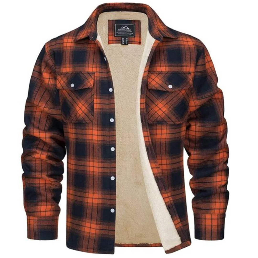 Men's Leather Outdoor Style Jacket