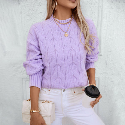 Stylisher Strickpullover Damen Modern - IdealeKleiden