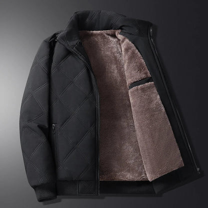 Soft Fleece Quilted Jacket Women Warm and Comfortable