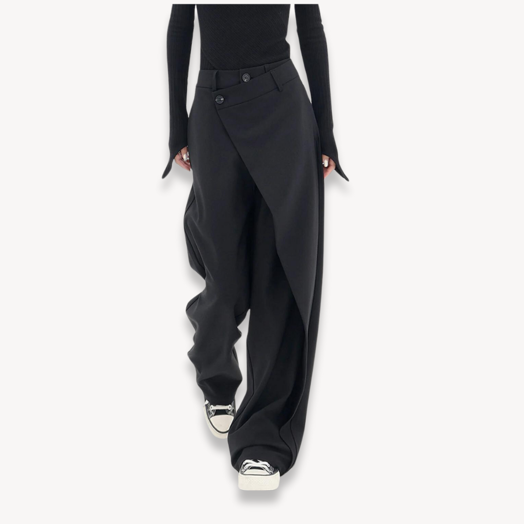 Fashionable Women's Baggy Style Trousers