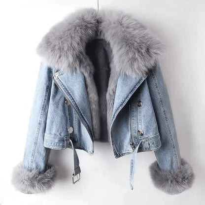 Stilvolle Lederjacken & Jeansjacken Eleganz - IdealeKleiden