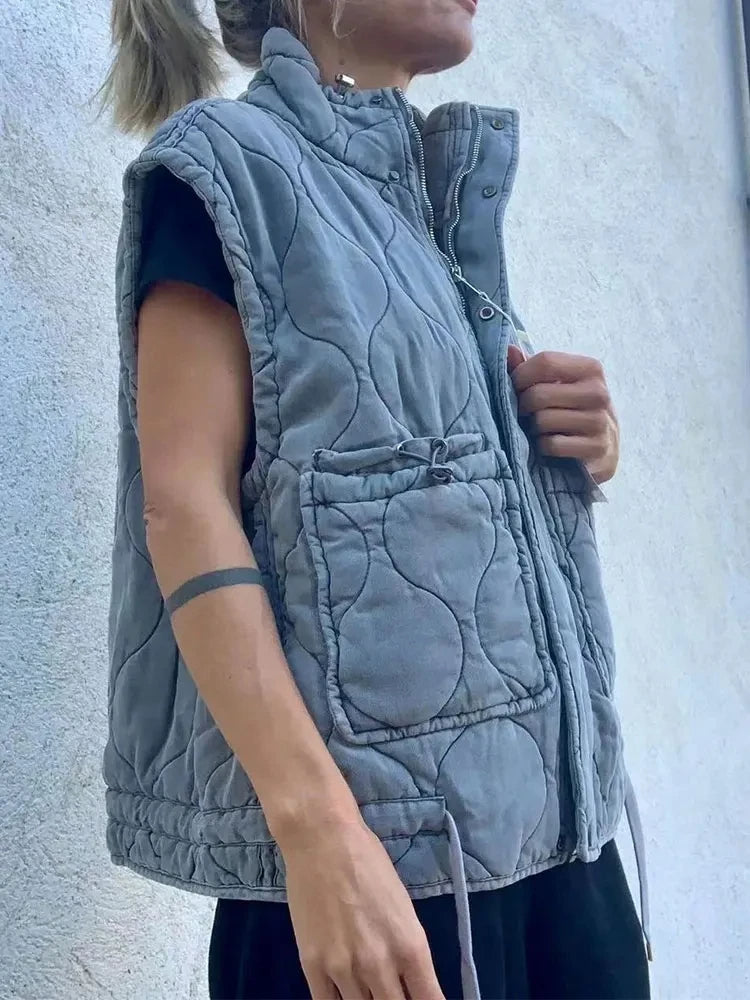 Stylish Vest Vintage Look All Seasons