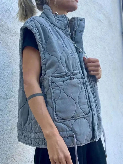 Stylish Vest Vintage Look All Seasons