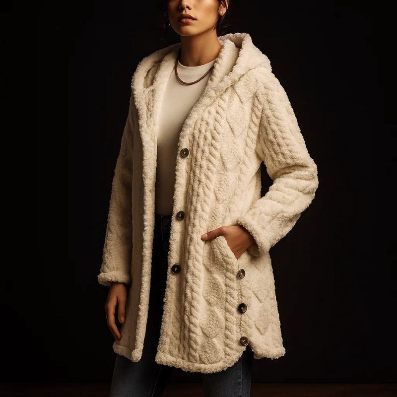 Women's Soft Plush Coat Nova Style
