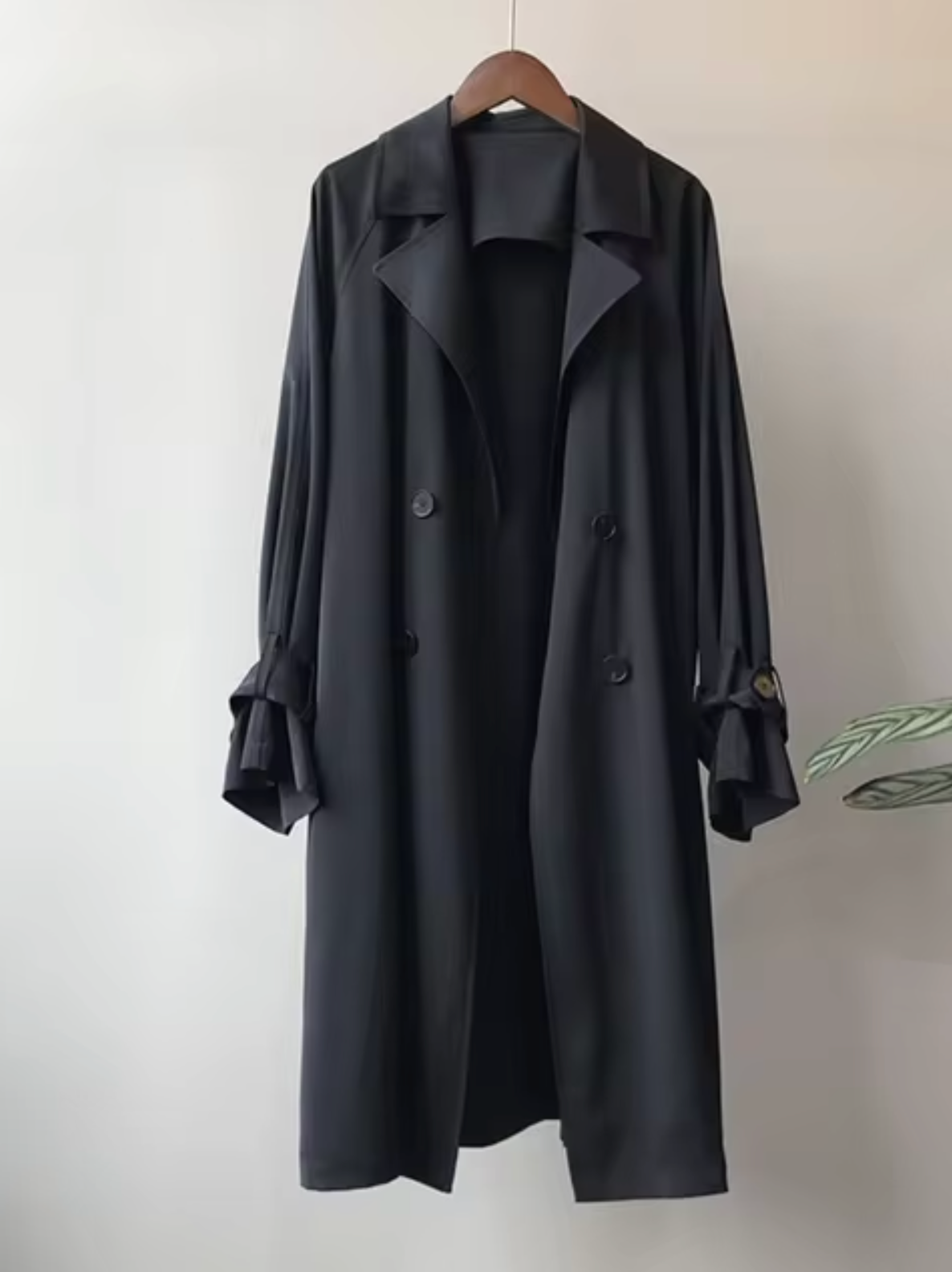 Women's Trench Coat Long Waterproof Stylish