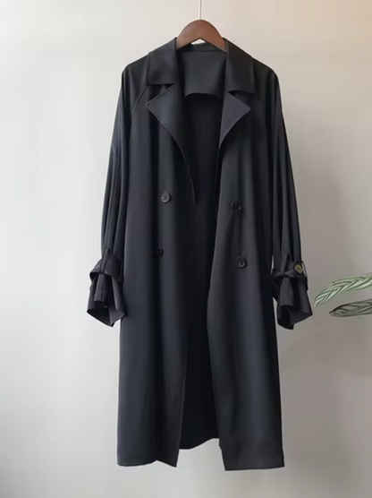 Women's Trench Coat Long Waterproof Stylish