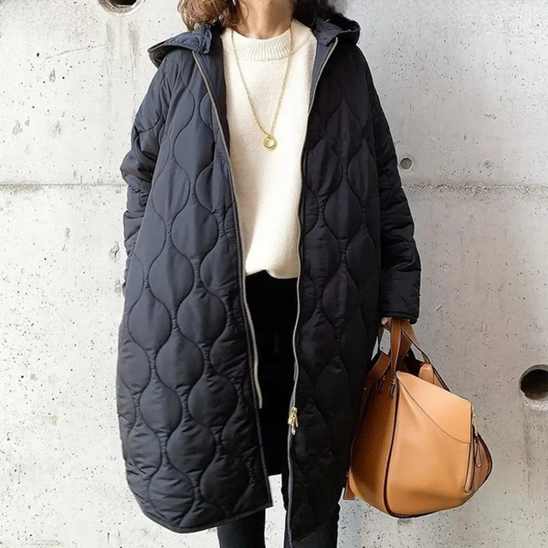 Women's Autumn-Winter Jacket, Stylish Padded Hood