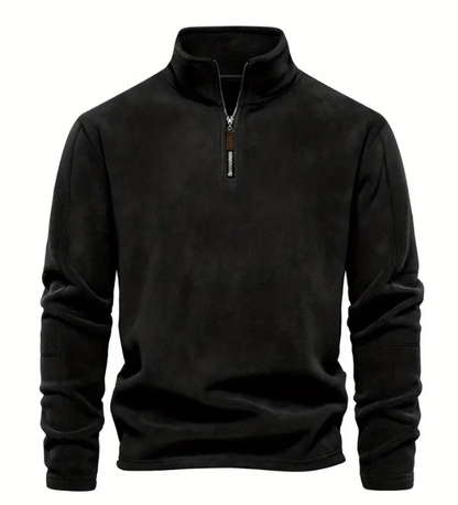 Cordpullover Halbzipper Modern Style - IdealeKleiden