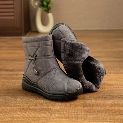 Warm Lined Women's Snow Boots Fleece
