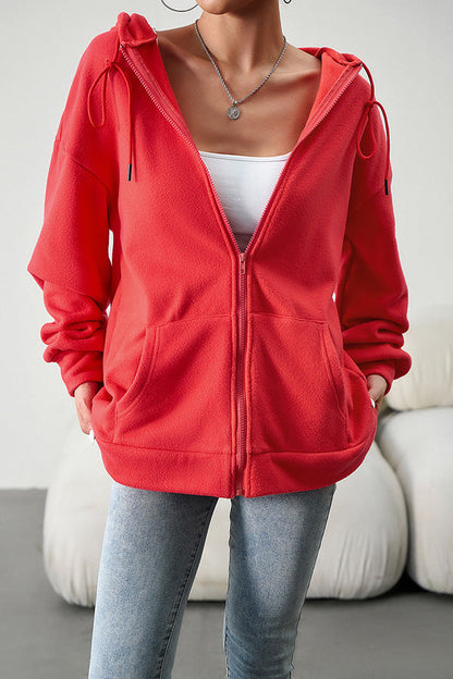 Comfortable Hoodie Cardigan