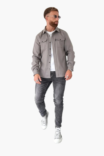 Stylish Overshirt Jacket - Modern Versatile Shirt for Everyday Wear