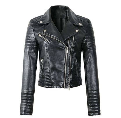 Stylish Women's Leather Jacket Classic