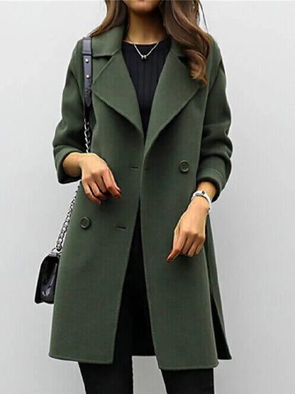 Women's Winter Dress Wool Warm