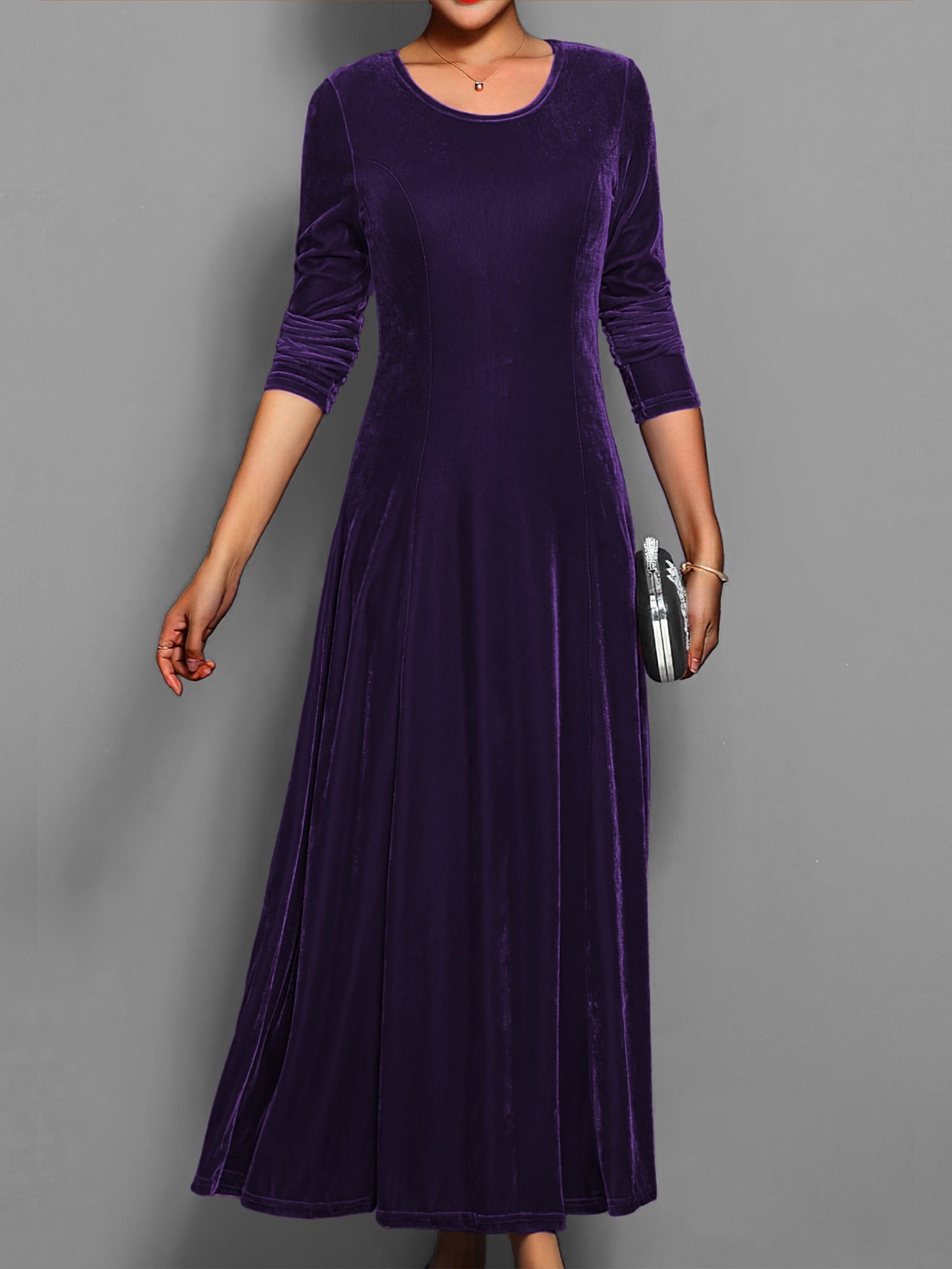 Elegant Women's Long Evening Dress