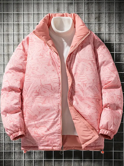 Fashionable Men's Jacket Casual Reversible