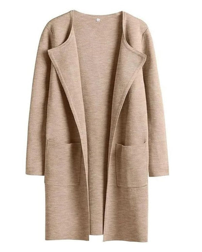 Elegant Women's Coat Lapel Style