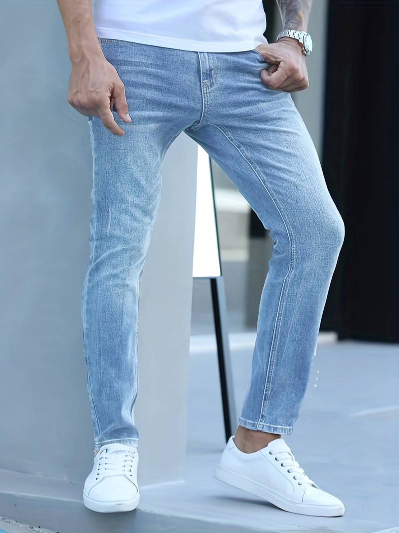 Men's Jeans Trousers Streetwear Style